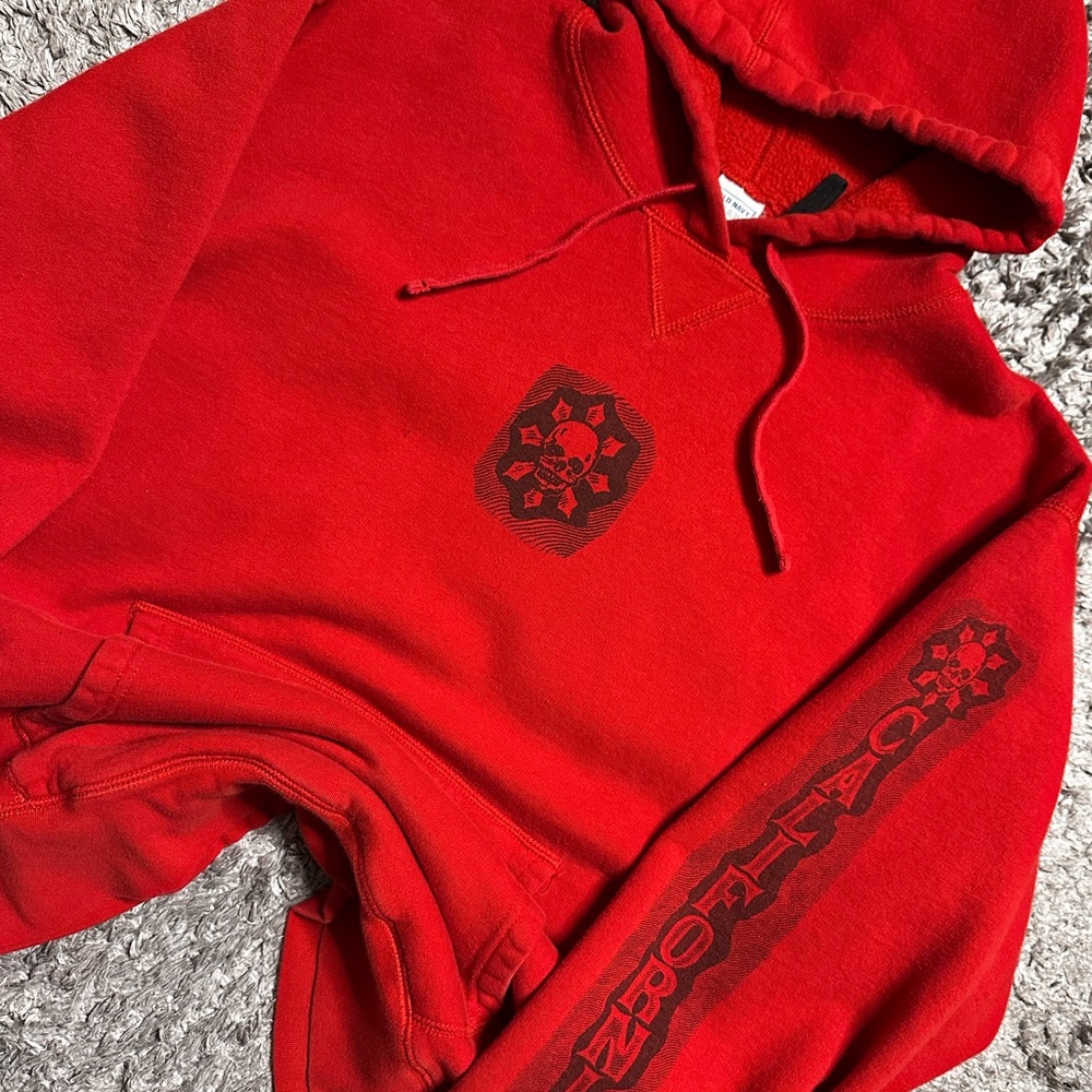 2000s Y2K Skull Skate Hoodie